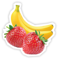 strawberry banana