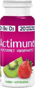 Актимуно Киви-клубника, 95 мл