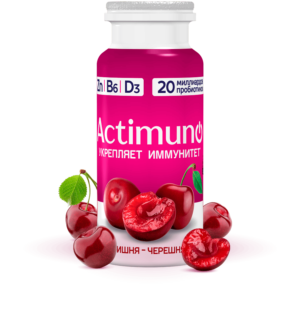 Actimuno Вишня-черешня Актимуно вишня-черешня