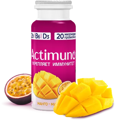 Actimuno Манго-маракуйя Актимуно манго-маракуйя