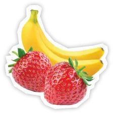 strawberry banana